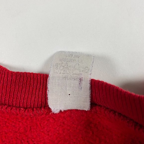 Vintage 70s Snoopy Peanuts Sweatshirt Small I'm Allergic To Morning Woodstock - Picture 11 of 16